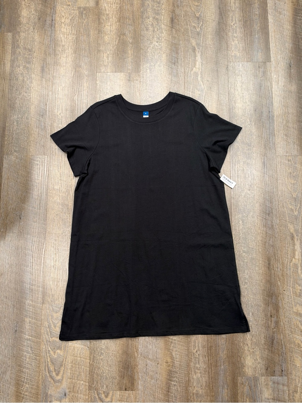 NWT Classic Black Women's Tee Dress OLD NAVY